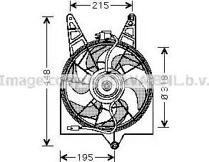 Ava Quality Cooling HY 7501 - Fen, radiator furqanavto.az