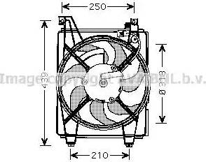 Ava Quality Cooling HY 7518 - Fen, radiator furqanavto.az