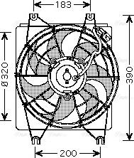 Ava Quality Cooling HY 7522 - Fen, radiator furqanavto.az