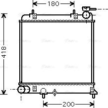 Ava Quality Cooling HYA2085 - Radiator, mühərrikin soyudulması furqanavto.az