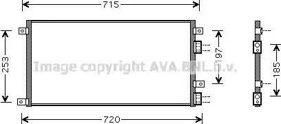 Ava Quality Cooling IV 5058 - Kondenser, kondisioner furqanavto.az