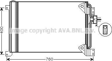 Ava Quality Cooling IV5081 - Kondenser, kondisioner furqanavto.az