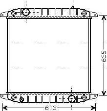 Ava Quality Cooling IV 2078 - Radiator, mühərrikin soyudulması furqanavto.az