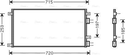 Ava Quality Cooling IVA5058 - Kondenser, kondisioner furqanavto.az