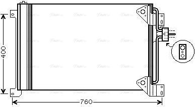 Ava Quality Cooling IVA5081D - Kondenser, kondisioner furqanavto.az