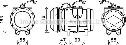 Ava Quality Cooling JDK017 - Kompressor, kondisioner furqanavto.az