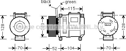 Ava Quality Cooling JDK022 - Kompressor, kondisioner furqanavto.az