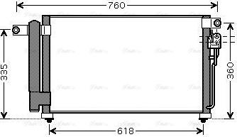 Ava Quality Cooling KA5081D - Kondenser, kondisioner furqanavto.az