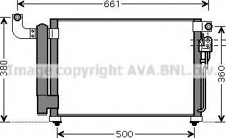 Ava Quality Cooling KA5082 - Kondenser, kondisioner furqanavto.az