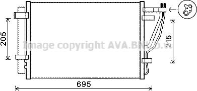 Ava Quality Cooling KA5147D - Kondenser, kondisioner furqanavto.az