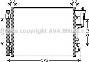 Ava Quality Cooling KA5100 - Kondenser, kondisioner furqanavto.az