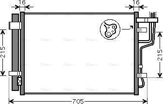 Ava Quality Cooling KA5102D - Kondenser, kondisioner furqanavto.az