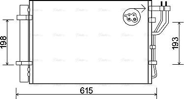 Ava Quality Cooling KA5206D - Kondenser, kondisioner furqanavto.az