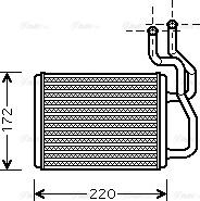 Ava Quality Cooling KA6088 - İstilik dəyişdiricisi, daxili isitmə furqanavto.az