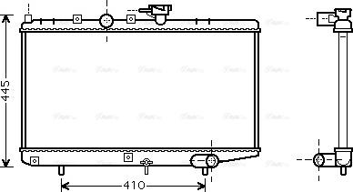 Ava Quality Cooling KA2050 - Radiator, mühərrikin soyudulması furqanavto.az