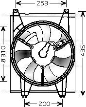 Ava Quality Cooling KA7513 - Fen, radiator furqanavto.az