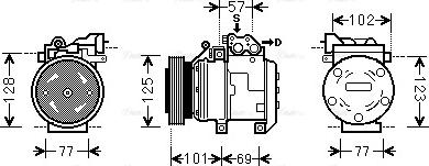 Ava Quality Cooling KAK211 - Kompressor, kondisioner furqanavto.az