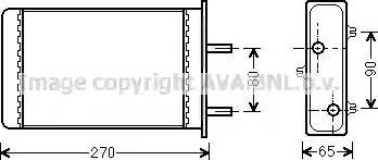 Ava Quality Cooling LC 6064 - İstilik dəyişdiricisi, daxili isitmə furqanavto.az