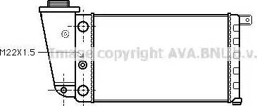 Ava Quality Cooling LC 2049 - Radiator, mühərrikin soyudulması furqanavto.az