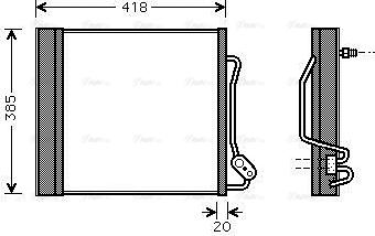 Ava Quality Cooling MCA5010D - Kondenser, kondisioner furqanavto.az