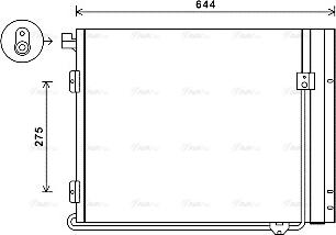 Ava Quality Cooling MN5072D - Kondenser, kondisioner furqanavto.az