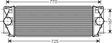 Ava Quality Cooling MS 4396 - Intercooler, şarj cihazı furqanavto.az