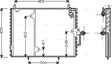 Ava Quality Cooling MS 5160 - Kondenser, kondisioner furqanavto.az