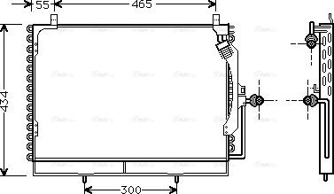 Ava Quality Cooling MS 5161 - Kondenser, kondisioner furqanavto.az