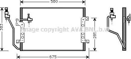 Ava Quality Cooling MS 5330 - Kondenser, kondisioner furqanavto.az