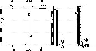 Ava Quality Cooling MS 5290 - Kondenser, kondisioner furqanavto.az