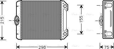 Ava Quality Cooling MS 6171 - İstilik dəyişdiricisi, daxili isitmə furqanavto.az