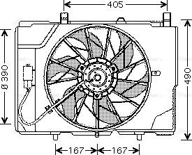 Ava Quality Cooling MS 7501 - Fen, radiator furqanavto.az