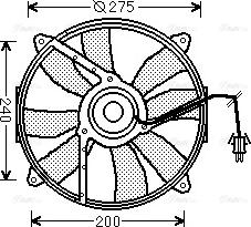 Ava Quality Cooling MS 7521 - Fen, radiator furqanavto.az