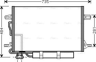 Ava Quality Cooling MSA5307D - Kondenser, kondisioner furqanavto.az