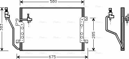 Ava Quality Cooling MSA5330 - Kondenser, kondisioner furqanavto.az