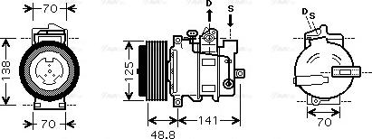 Ava Quality Cooling MS K426 - Kompressor, kondisioner furqanavto.az