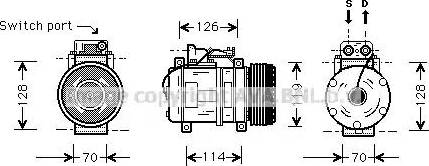Ava Quality Cooling MS K273 - Kompressor, kondisioner furqanavto.az