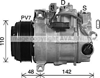 Ava Quality Cooling MSK746 - Kompressor, kondisioner furqanavto.az