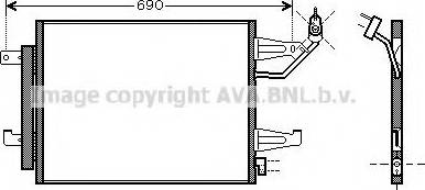 Ava Quality Cooling MT 5177 - Kondenser, kondisioner furqanavto.az