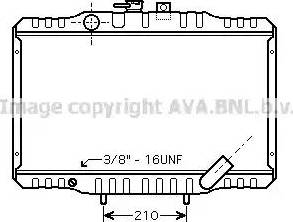 Ava Quality Cooling MT 2062 - Radiator, mühərrikin soyudulması furqanavto.az