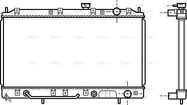 Ava Quality Cooling MT 2143 - Radiator, mühərrikin soyudulması furqanavto.az