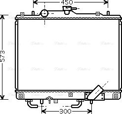 Ava Quality Cooling MT 2156 - Radiator, mühərrikin soyudulması furqanavto.az