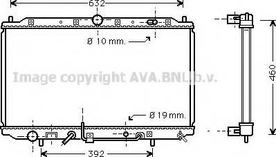 Ava Quality Cooling MT2103 - Radiator, mühərrikin soyudulması furqanavto.az