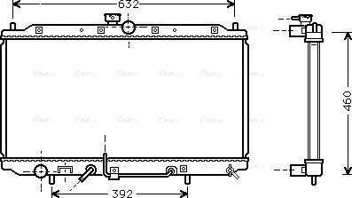 Ava Quality Cooling MT 2112 - Radiator, mühərrikin soyudulması furqanavto.az