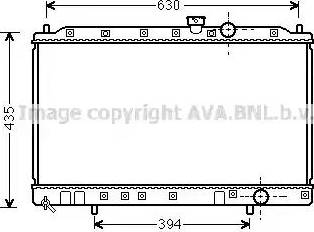 Ava Quality Cooling MT2237 - Radiator, mühərrikin soyudulması furqanavto.az