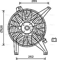 Ava Quality Cooling MT7528 - Fen, radiator furqanavto.az