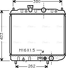 Ava Quality Cooling MTA2036 - Radiator, mühərrikin soyudulması furqanavto.az