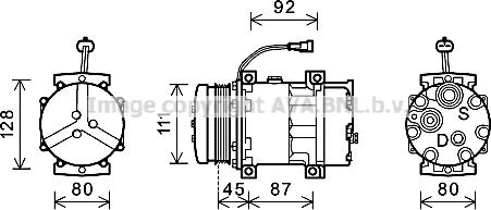 Ava Quality Cooling NHK008 - Kompressor, kondisioner furqanavto.az