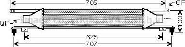 Ava Quality Cooling OL 4421 - Intercooler, şarj cihazı furqanavto.az