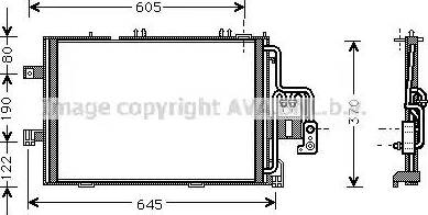 Ava Quality Cooling OL 5369 - Kondenser, kondisioner furqanavto.az